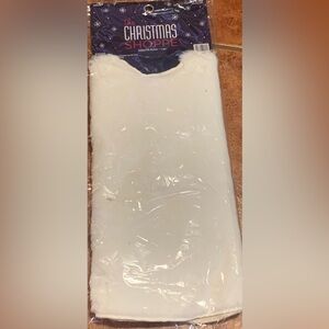 White Christmas Shoppe Faux Fur Fabric. New SZ 30 in. Hobby Lobby